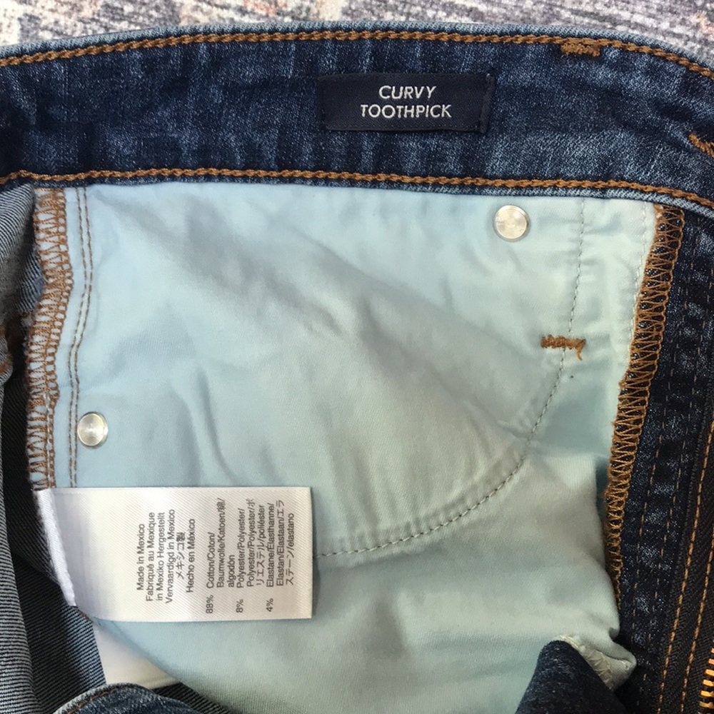 JCREW Curvy Toothpick Jean—Size 27 (EUC) - Picture 4 of 8